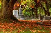 death Ross_Bay_Cemetery_Fall_colors_(1)