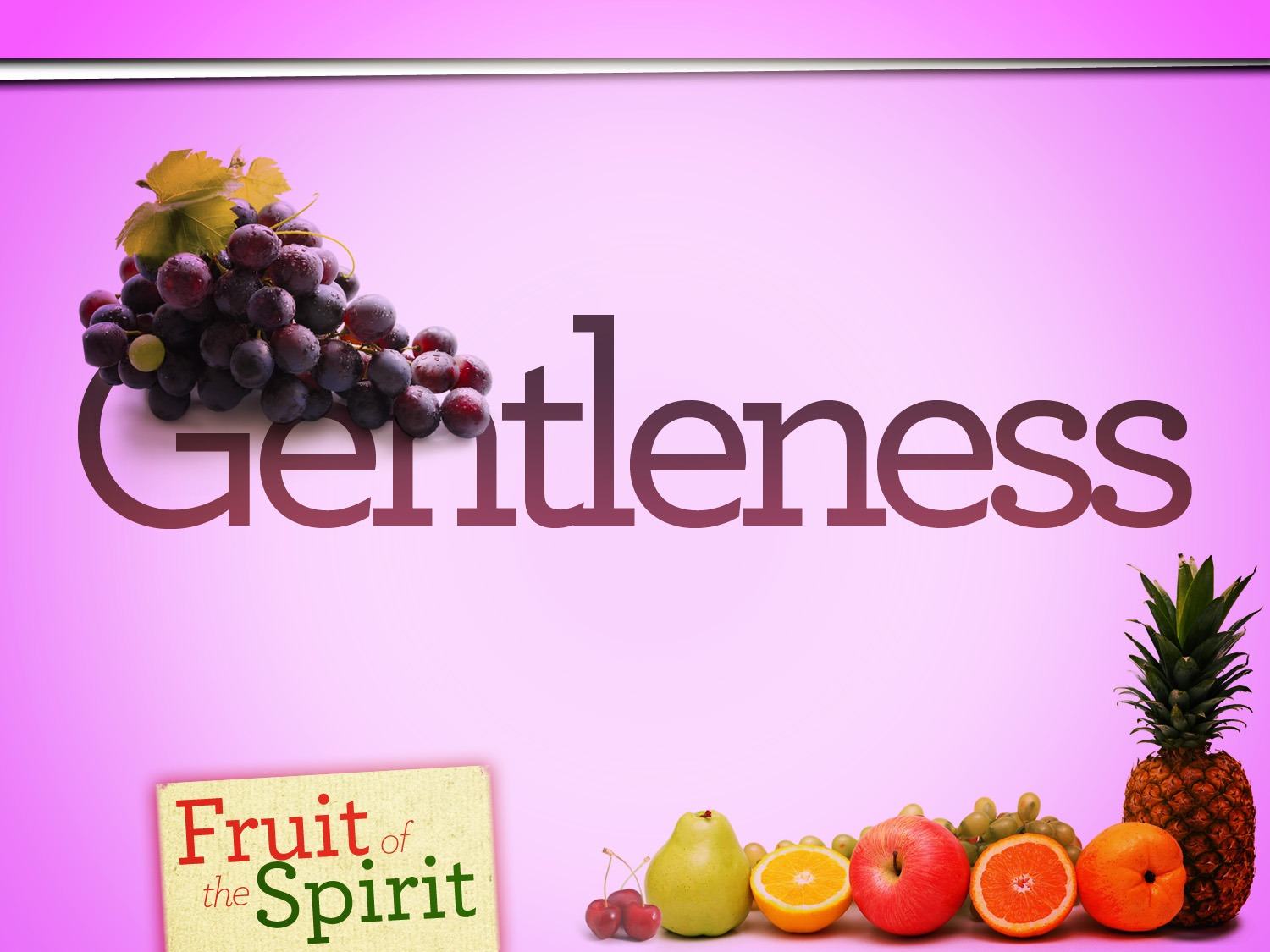 The Fruit Of The Spirit Is Gentleness | The Heaton File