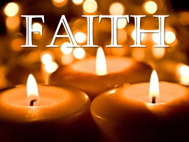 Faith candles