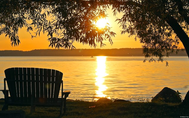 Sunset, Rice Lake, Ontario, Canada