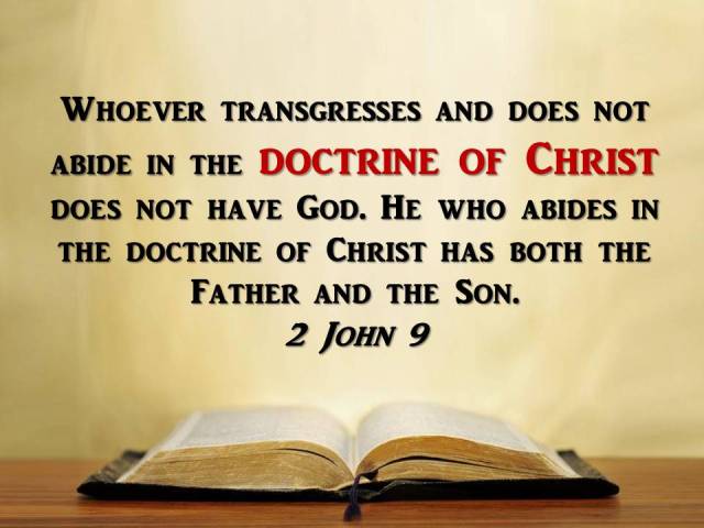Whoever transgresses and does not abide in the