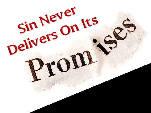 sin never delivers