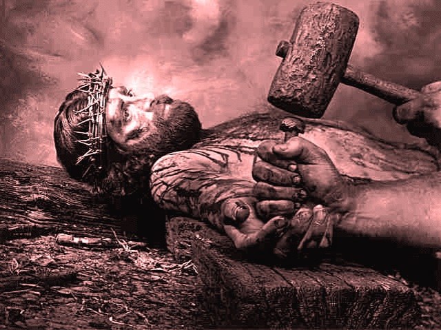 crucifixion Jesus ground