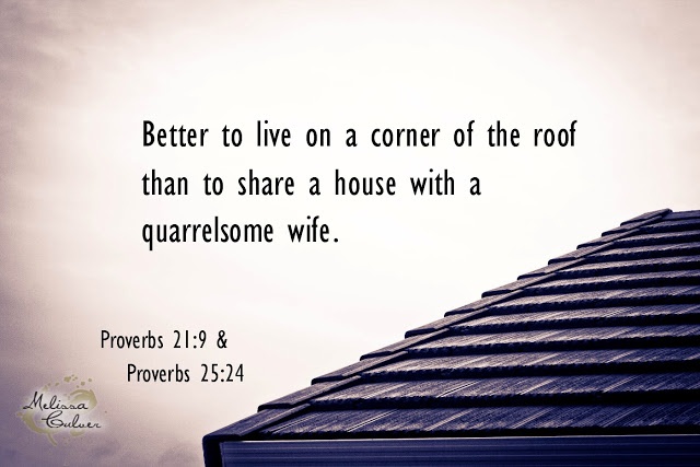Better To Live On A Corner Of The Roof