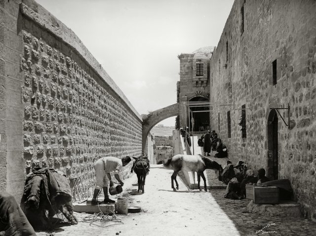 Via Dolorosa, beginning of route, mat06605