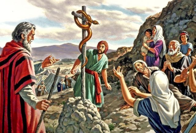 serpent bronze moses