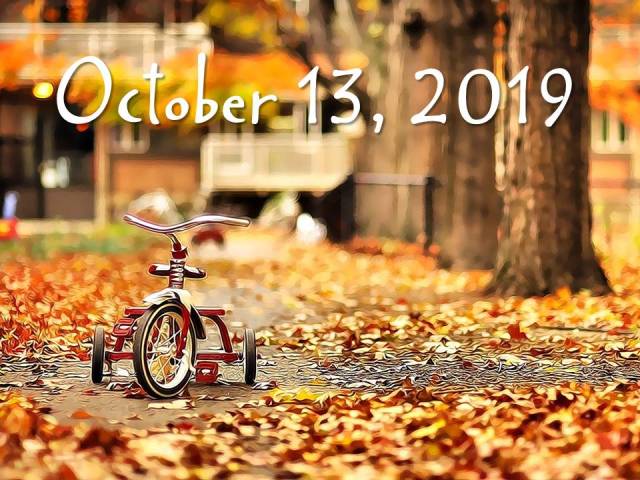 October 13, 2019