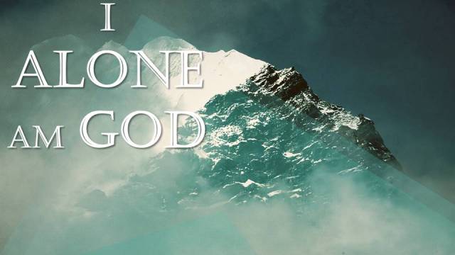 Alone God I Am