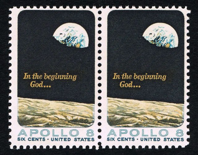 apollo 8 postage stamp