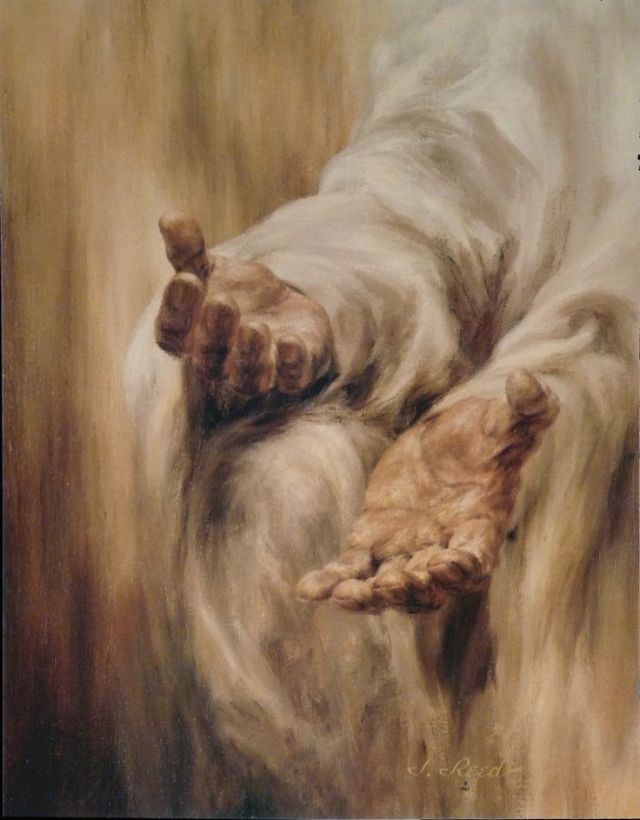 hands Jesus